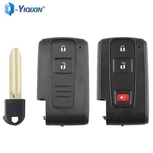 YIQIXIN Remote Car Key Shell For Toyota Prius Corolla 2004 2005 2006 2007 2008 2009 Verso Camry Cover With Blade TOY43 Replace