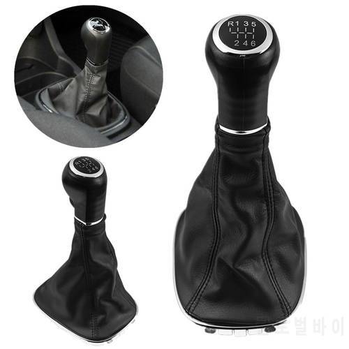 For Opel/Vauxhall Corsa D 2006 2007 2008 2009 2010-2014 Car Styling 5/6 Speed Car Gear Shift Knob Lever Stick Gaitor Boot Cover