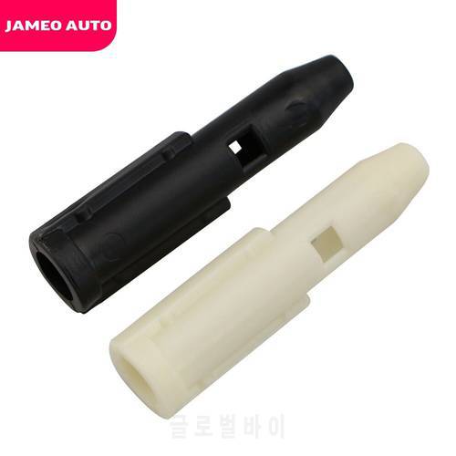 Jameo Auto 1Pc Black / White ABS Car Gear Shift Knob Sleeve Adapter LeverFit for Citroen Citro_n C4 Picasso 2000 - 2019 Parts