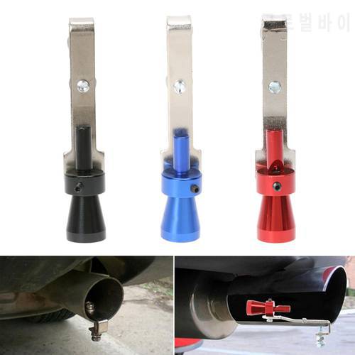 Size S Universal Turbo Sound Whistle Muffler Exhaust Pipe Whistle Fake Simulator Whistle Car Car Styling Auto Replacement Parts