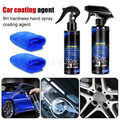 Car Nano Ceramic Coating Car Paint Care Wax Polish Crystal-plated Polishing Spray Sealant Hydrophobic Waterproof Coating Liquid