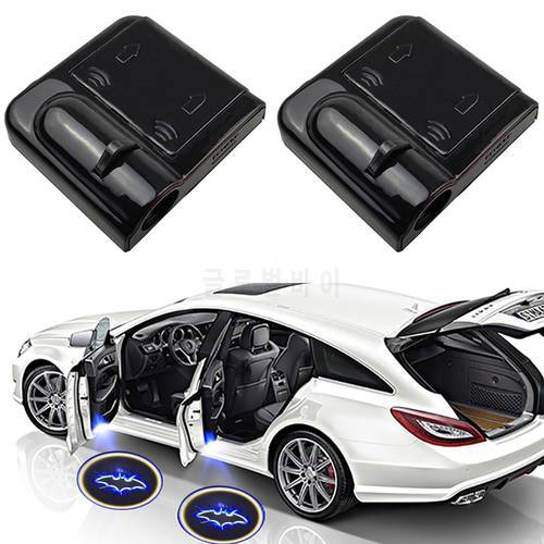 1pc Wireless LED Car Door Welcome Projector LaserLogo Ghost Shadow Light Car Interior Light Accessories Ornament Emblem Lamp Kit
