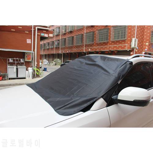 Car Sunshade Black 1pcs 150 x 120cm Block Shields Windshield Cover Fornt Rear Snow Ice Protector Visor Sun Shade Dropship