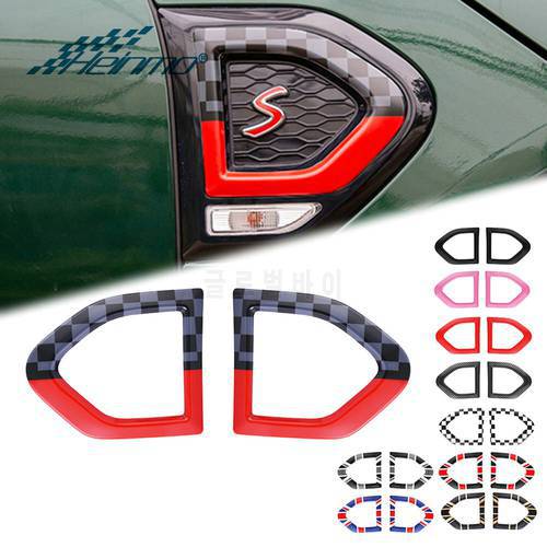 For MINI Cooper S JCW F60 Countryman Vehicle Auto Accessories Turn Signal Fender Cover Frame Decal Cover Car-styling Sticker