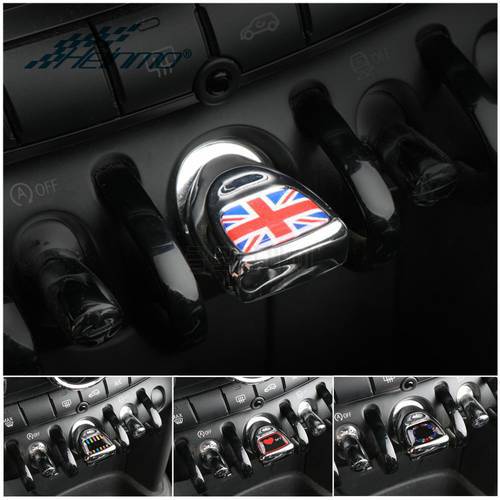 Decoration Car Accessories Engine Start Stop Button Cover For Mini Cooper F54 F55 F56 F57 F60 Ignition Case Countryman Clubman