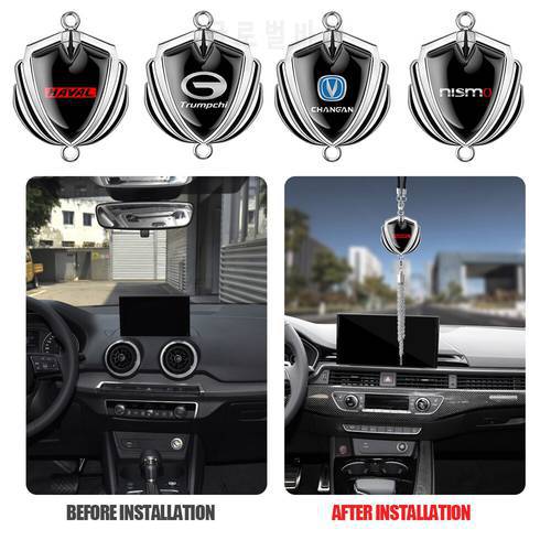 New Car Rearview Mirror Pendant Auto Interior Hanging Ornaments Accessories for Jeep Renegade Compass Grand Cherokee Wrangler JK