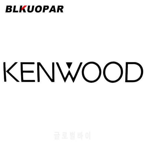 BLKUOPAR for Kenwood Car Stickers Sunscreen Simple Decals Fashionable Creative Vinyl Windows Motorcycle Decor Car Styling