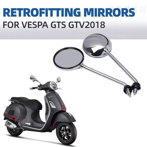 For Vespa GTS GTV 300 250 GTS300 GTV300 2013 - 2018 2017 2016 2015 2014 Motorcycle Accessories Rear View Rearview Side Mirrors