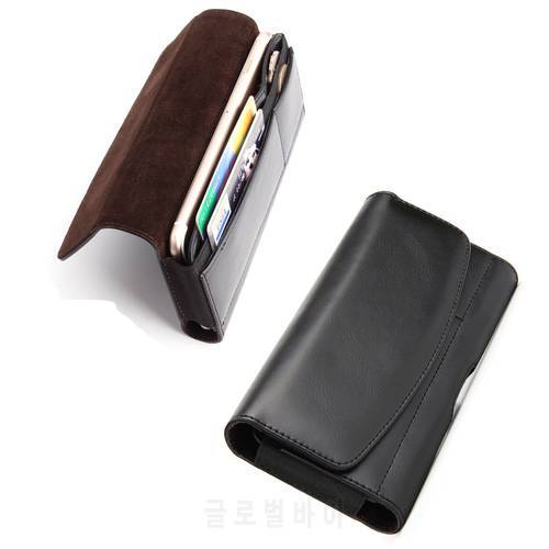 Leather Mobile Phone Belt Clip Case Pouch For HTC Desire 728/828/825/820G+/820s/526G+,One E9+/M9+/X9,For Xiaomi Mi 5X/Mix Evo