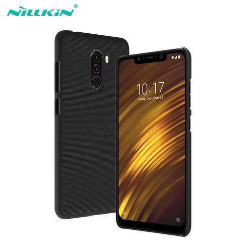 Case For Pocophone F1 Xiaomi Poco phone F1 Cover NILLKIN Super Frosted Shield PC Hard back cover with Retail package