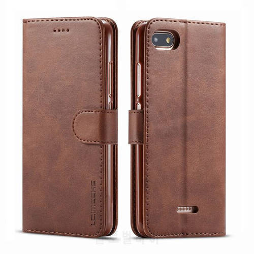 Luxury Cases For Xiaomi Redmi 6 7A Cover Case Magnet Flip Wallet Vintage Phone Leather Bags On Xiomi Redmi Note 7 6 Pro Coque