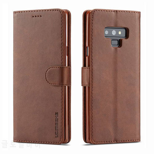 Cases For Samsung Galaxy Note 9 8 Cover Case Luxury Magnet Flip Leather wallet Phone Bag For Samsung On Noet 9 Note8 Note9 Coque