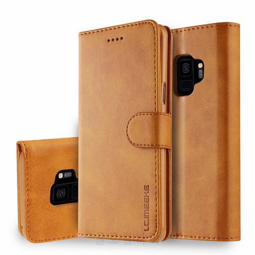 For samsung galaxy S9 S9Plus Luxury PU Wallet Leather phone cover For samsung galaxy S9 Plus TPU All inclusive phone case