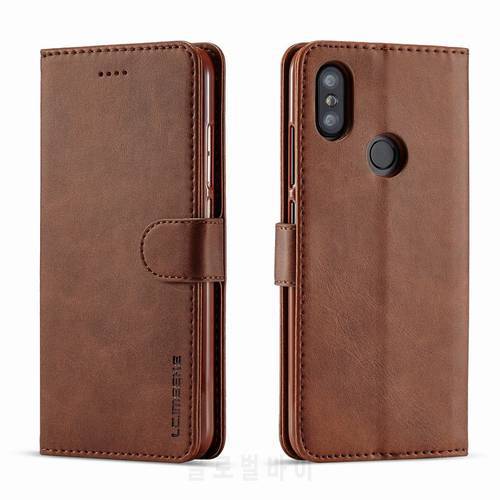 Cases For Xiaomi Mi A2 Lite Case Cover Luxury Vintage Wallet Magnet Flip Leather Phone Bag For Xiomi Redmi A 2 Lite A2Lite Coque