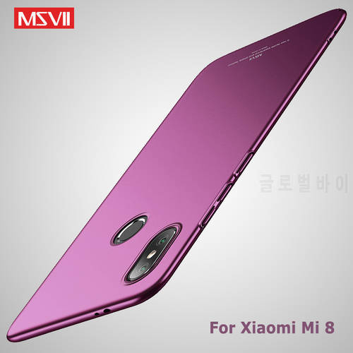 Mi 8 Lite Case Msvii Slim Matte Cover For Xiaomi Mi8 Pro SE Case Xiomi Mi 8 Lite Hard PC Cover For Xiaomi Mi 8 Pro SE UD Cases