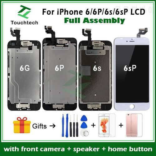 Completed Pantalla for iPhone 6 6S Plus LCD Black&White No Dead Pixel Guaranteed Display 3D Touch Screen Digitizer Full Assembly
