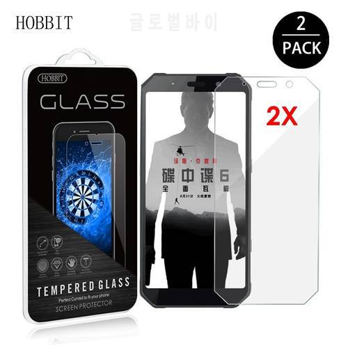 2PACK For AGM A9 H1 A10 H2 9H 2.5D Clear Tempered Glass Screen Protector Ultra-thin Anti-scratch Film for agm h1 h2 Cover Guard