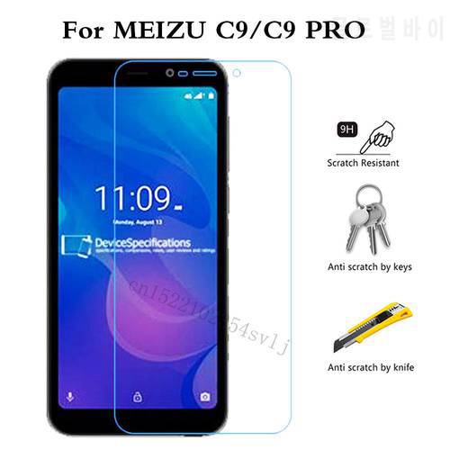 Premium Tempered Glass For MEIZU C9 C 9 PRO Screen Protector Toughened protective film For MEIZU C9 Case Glass