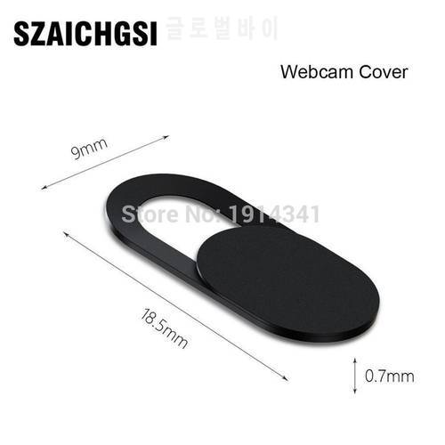 SZAICHGSI WebCam Cover Shutter Magnet Slider Plastic Camera Cover For Web Laptop iPad PC Mac Tablet Privacy wholesale 100pcs/lot
