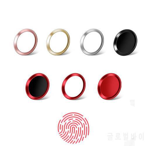 1pcs Home Button Sticker For iPhone 8 7 8p 7p 6p 6s plus X sticker for Fingerprint unlocking key Anti Sweat Protector for ipad