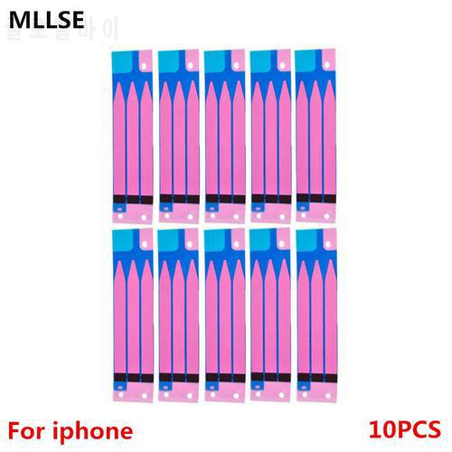 10pcs/Lot High quality Battery Adhesive Sticker For iPhone 5 5s 5c 6 6s 7 8 plus X Battery Glue Tape Strip Tab Replacement Part