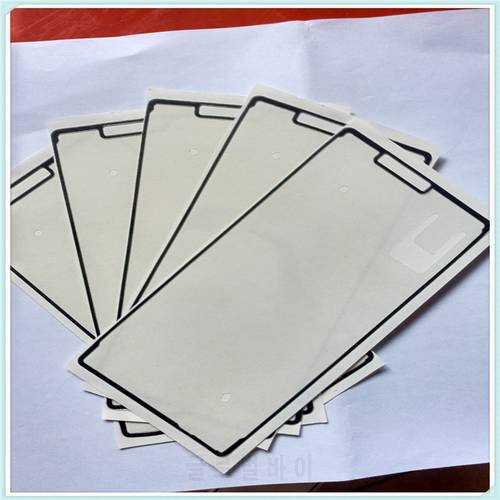 Hot Sale 10pcs/lot New LCD Front Frame Bezel Plate Gule Sticker Adhesive Tape For Sony Xperia Z3 D6653 LCD Supporting Frame