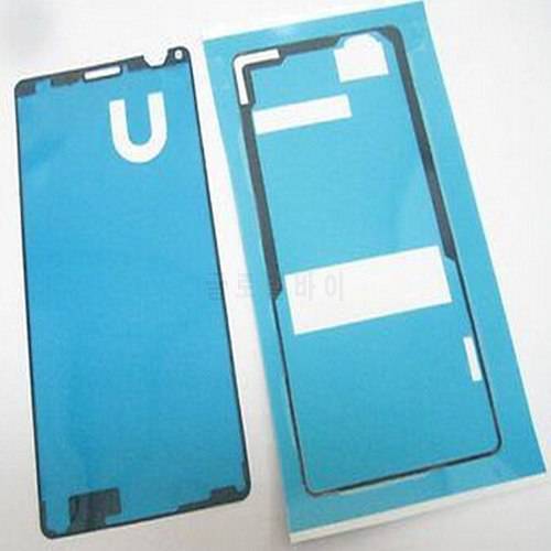 50Set/100pcs Front+Back Adhesive Glue Tape Sticker For Sony Xperia Z3 Compact Mini D5803 D5833 LCD Housing Frame Back Cover