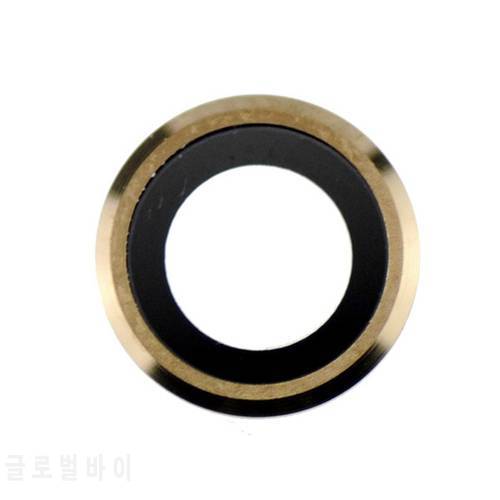 GZM-parts (5Pcs/Lot) Gray/Gold/Silver Back Camera Lens Rear Camera Glass Lens Frame for iPhone 6 4.7 inch