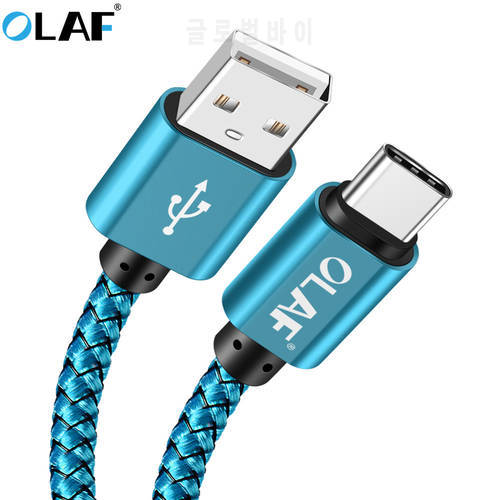 OLAF 3m USB Type C Cable UBS-C 2A Fast Charging Type-C Cable Sync Data Cable for Samsung Note 8 9/S8 Nexus 6P 5X Nintendo Switch