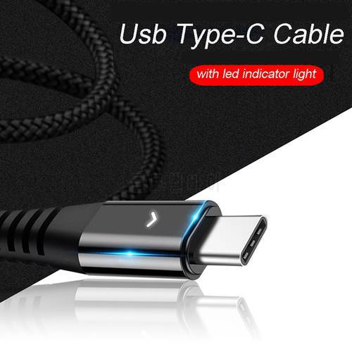 30CM/1.2M/2M Usb Type C Charging Cable Usb-C Cabel for Xiaomi Mi 9 t Lite A3 Redmi Note 8 One Plus 7t 7 Pro 2 Meter C Type Wire