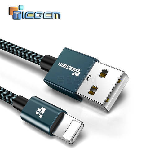 TIEGEM For iPhone 13 12 11 7 Cable Fast Charger Adapter 8 Pin USB Cable car For iPhone 6 6S Plus 5 8 iPad Mobile Phone charging