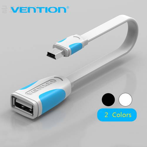 Vention Mini USB 2.0 OTG Cable Mini USB Otg Data Cable Adapter 10cm/25cm male to female for Tablet PC/MP3/Cellphone /GPS