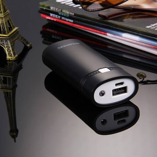 DIY 2x 18650 Battery 5600mAh Power Bank Shell Box with USB Output & Indicator Light for iPhone / Samsung, Battery Not Included