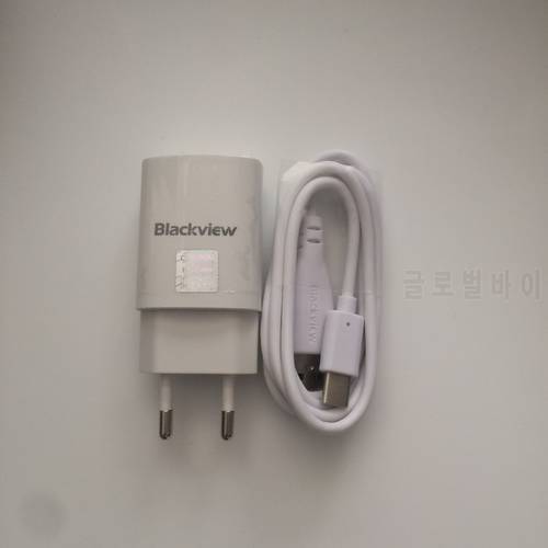 New Original Travel Charger + USB Type-C Cable For Blackview BV8000 Pro MTK6757 Octa Core 5.0