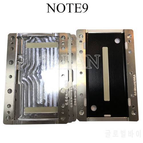 New YMJ laminating mold for Galaxy Note 9 unbent flex cable lcd glass oca laminating mould for Samsung Note 9 lcd screen repair