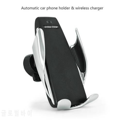 10W/7.5W/5W wireless charger & car phone holder Fully automatic induction charger for your mobile phone phone stand
