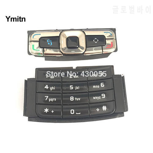 Black Y new housing main function buttons,navigation buttons,keyboards,keypads for Nokia N95 8GB,Free shipping