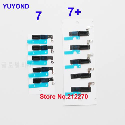 YUYOND For iPhone 7 7 Plus Earpiece Ear Speaker Anti Dust Grill Mesh Self Adhesive With Rubber Gasket 100pcs/lot