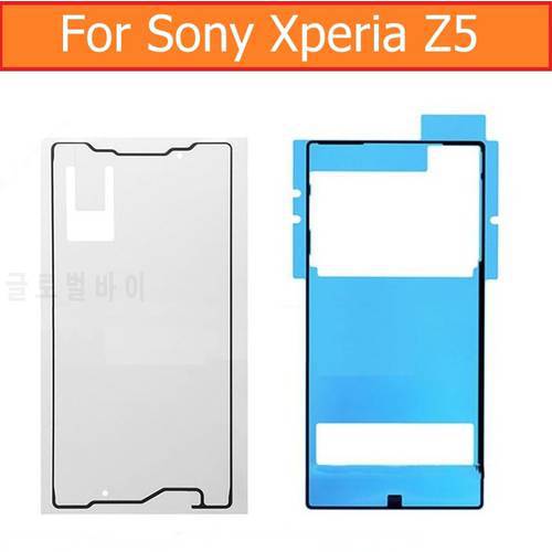 Original Display Adhesive Tape for Sony xperia Z5 E6653 E6683 E6633 E6603 rear glass housing Waterproof glue for SONY Z5 3M glue