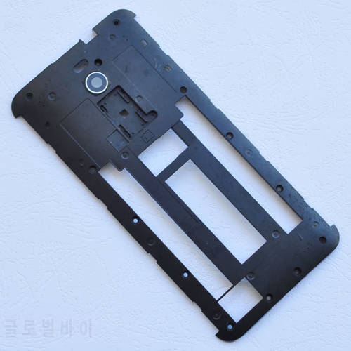 BINYEAE New Housing Chassis For Asus Zenfone 2 ZE551ML ZE550ML Middle Frame Case Backplate With Camera Lens