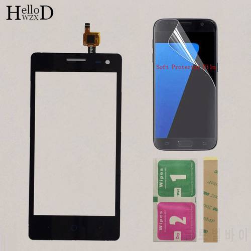 4.5&39&39 Touchscreen Touch Screen For ZTE Blade GF3 Touch Screen Digitizer Sensor Front Glass Touch Panel Repair + Protector Film