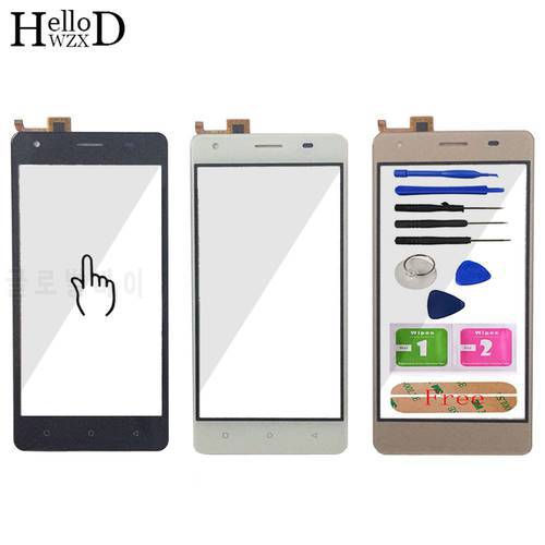 HelloWZXD 5.0&39&39 Touch Glass For Oukitel C5 Pro Touch Screen Glass Digitizer Panel Touchscreen Front Glass Lens Sensor + Adhesive