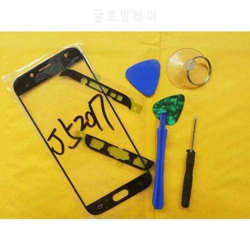 Replacement LCD Touch Screen Front Glass Outer Lens For Samsung J5(2017) J5 pro j530 + Adhesive tools