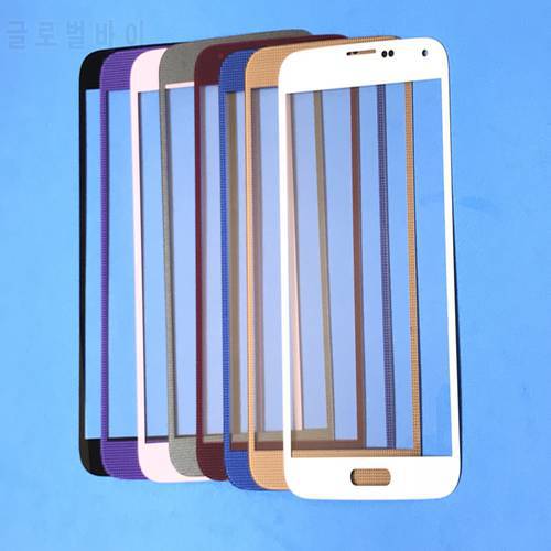 Front Outer Screen Glass Lens Replacement Touch Screen For Samsung Galaxy S5 i9600 G900 G900F G900A G900M