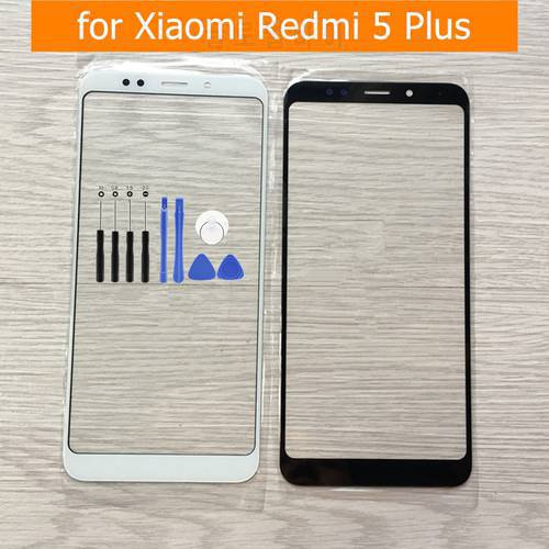 for Xiaomi Redmi 5 Plus Touch Screen Redmi 5plus Front Glass Panel Cover Outer Glass Lens Replacement Spare Parts +Tools