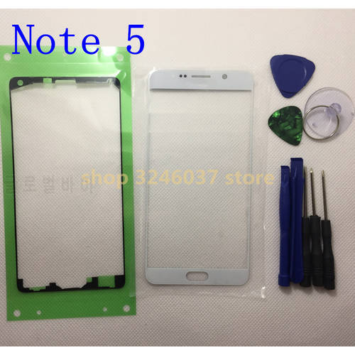 1pcs/lot AAA+ Replacement LCD Front Touch Screen Outer Glass Lens For Samsung Galaxy Note5 Note 5 g920 g920f + Repair Tools