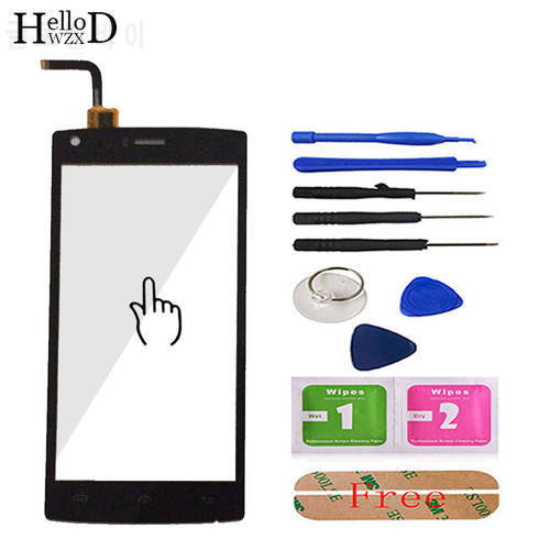5.0inch For Doogee X5 Max \ X5 Max Pro Digitizer Panel Touch Screen Glass Touchscreen Front Glass Lens Sensor Adhesive Gift