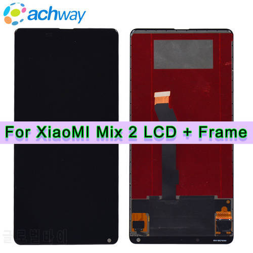 for Xiaomi Mi Mix 2 lcd mi mix lcd Display Touch Screen Digitizer Assembly With Frame For 5.99