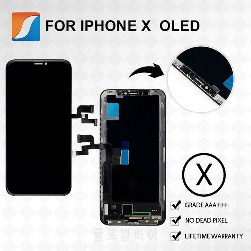 OEM For iPhone X XR XS max Screen Replacement With OLED Assembly Display AAA+++ Quality No Dead Pixel LCD Free Shipping
