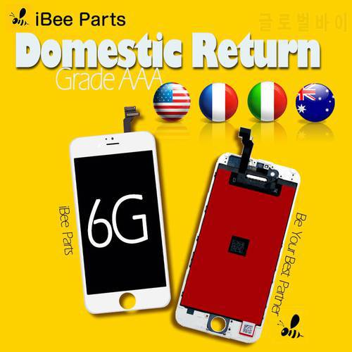 iBee Parts 10PCS For iPhone 6 6S 7 8 plus LCD display 4.7 inch AAA screen Replacement Lens Pantalla European Warehouse